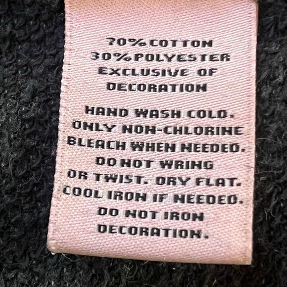 Juicy Couture Y2K Vintage Gray Sequins J Pull Tab Oversized Sweatshirt L - Picture 10 of 13